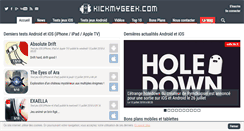 Desktop Screenshot of kickmygeek.com